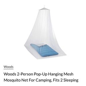 Woods Pop-Up Hanging Mesh Mosquito Net